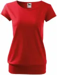 Dámske trendové tričko, červená