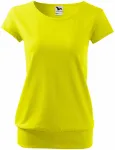 Dámske trendové tričko, citrónová