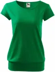 Dámske trendové tričko, trávová zelená