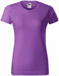 Dámske tričko jednoduché, fialová