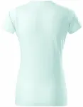 Dámske tričko jednoduché, ľadová zelená