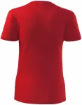 Dámske tričko klasické, červená