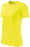 Dámske tričko klasické, citrónová