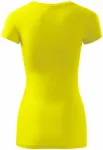 Dámske tričko zúžené, citrónová