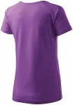 Dámske tričko zúžené, raglánový rukáv, fialová
