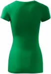 Dámske tričko zúžené, trávová zelená