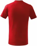 Detské tričko klasické, červená