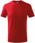 Detské tričko klasické, červená