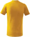 Detské tričko klasické, žltá