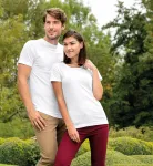 Pánske tričko, štruktúrovaná organická bavlna | Dámske tričko, štruktúrovaná organická bavlna