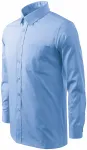Pánska košeľa s dlhým rukávom, nebeská modrá
