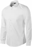 Pánska košeľa s dlhým rukávom slim fit, biela