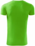 Pánske módne tričko, jablkovo zelená