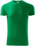 Pánske módne tričko, trávová zelená