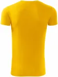 Pánske módne tričko, žltá