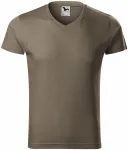 Pánske priliehavé tričko, army