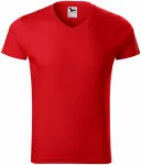 Pánske priliehavé tričko, červená