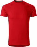 Pánske športové tričko, červená