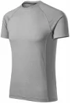 Pánske športové tričko, tmavosivý melír
