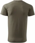 Pánske tričko jednoduché, army