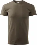 Pánske tričko jednoduché, army