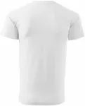 Pánske tričko jednoduché, biela