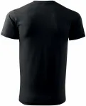 Pánske tričko jednoduché, čierna