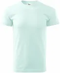 Pánske tričko jednoduché, ľadová zelená