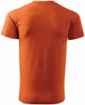 Pánske tričko jednoduché, oranžová