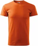 Pánske tričko jednoduché, oranžová