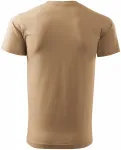 Pánske tričko jednoduché, piesková