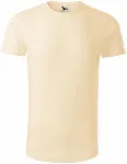 Pánske tričko, organická bavlna, mandľová
