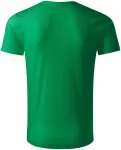 Pánske tričko, organická bavlna, trávová zelená