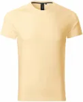 Pánske tričko ozdobené, vanilková