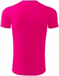 Športové tričko detské, neonová ružová