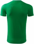 Športové tričko detské, trávová zelená