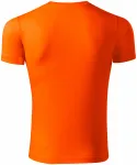 Športové tričko unisex, neónová oranžová