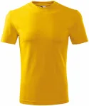 Tričko hrubé, žltá