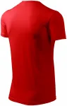 Tričko s asymetrickým priekrčníkom, červená