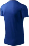 Tričko s asymetrickým priekrčníkom, kráľovská modrá