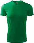 Tričko s asymetrickým priekrčníkom, trávová zelená