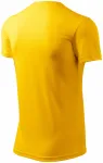 Tričko s asymetrickým priekrčníkom, žltá