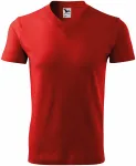 Tričko s krátkym rukávom, stredne hrubé, červená