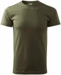Tričko vyššej gramáže unisex, military