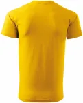 Tričko vyššej gramáže unisex, žltá